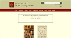 Desktop Screenshot of lubranomusic.com